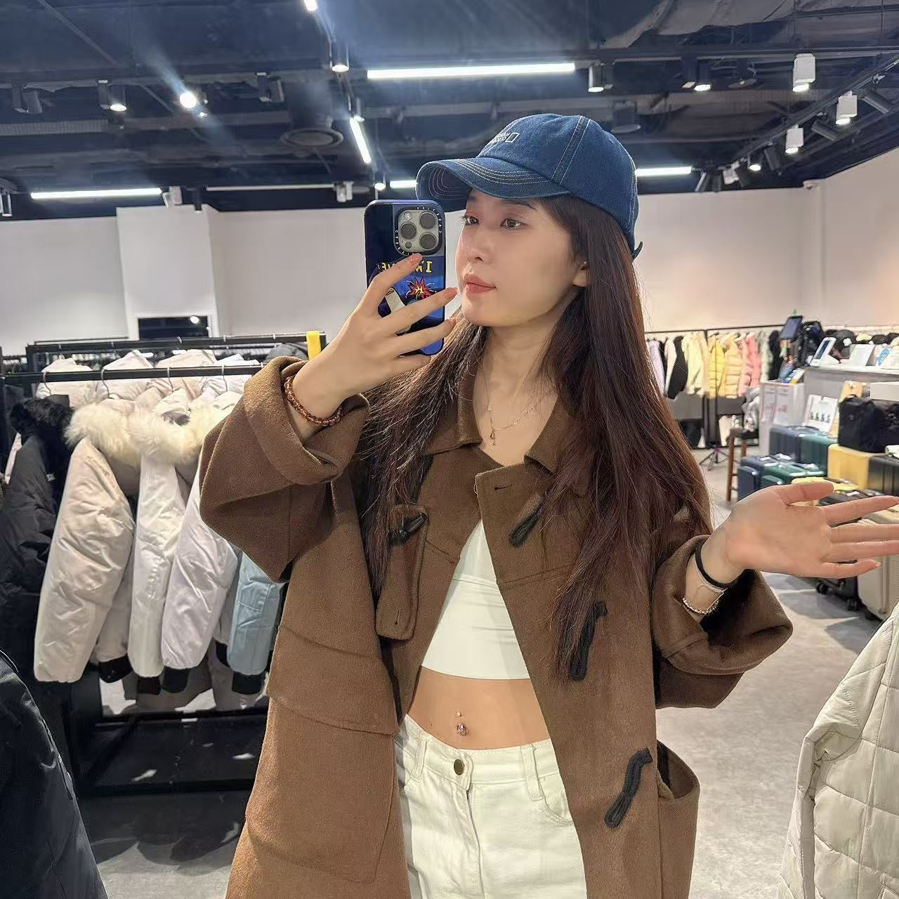 韓國 National Geographic Denim Ball Cap【NG168】