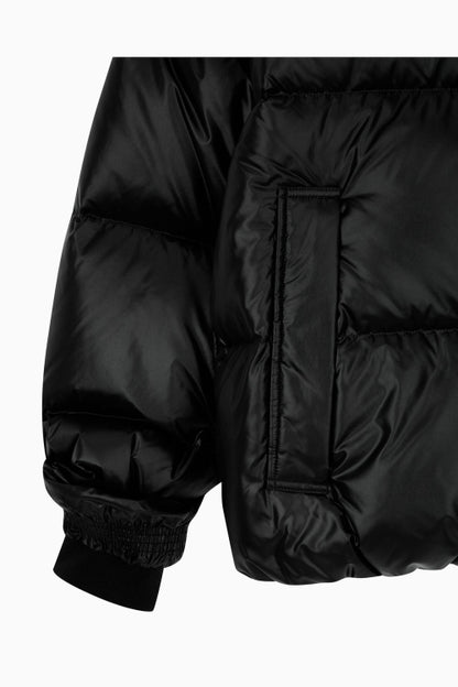 韓國 Calvin Klein Unisex Stand Collar Glossy Down Puffer Jacket【CK001】