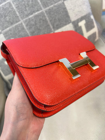 【Preloved】Hermes mini Constance 19 (訂金$500，總售價為 $58,000)【ST021】