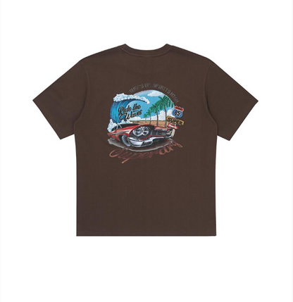 韓國 Superdry Beach Car T-Shirt【SU119】