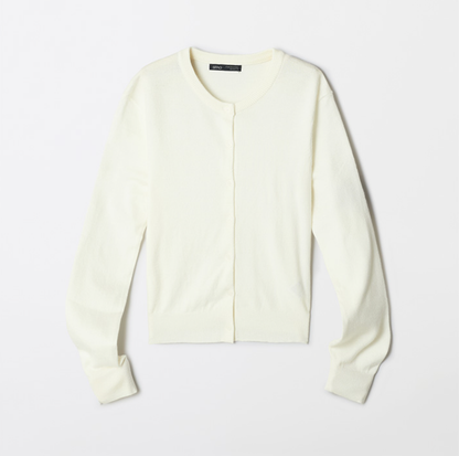 韓國 SPAO Round Neck Cardigan【SP198】