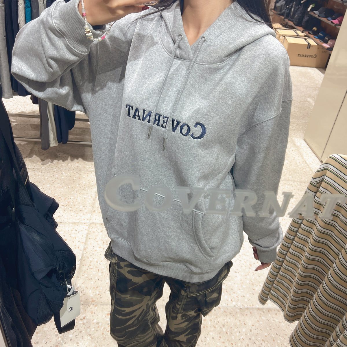 韓國 Covernat Center Authentic Hoodie【CO041】