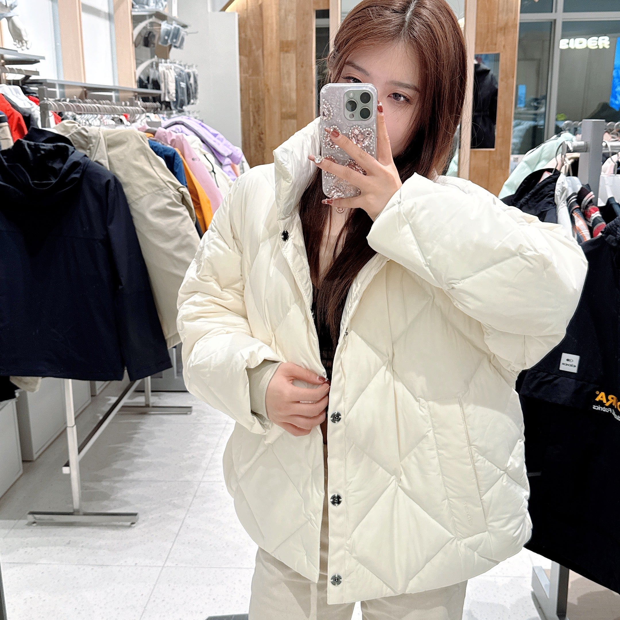 韓國 Eider Big Diamant Puffer Down Jacket【ER165】