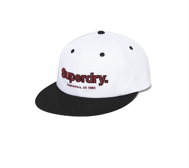 韓國 Superdry Original Flat 6 Panel Ball Cap【SU081】