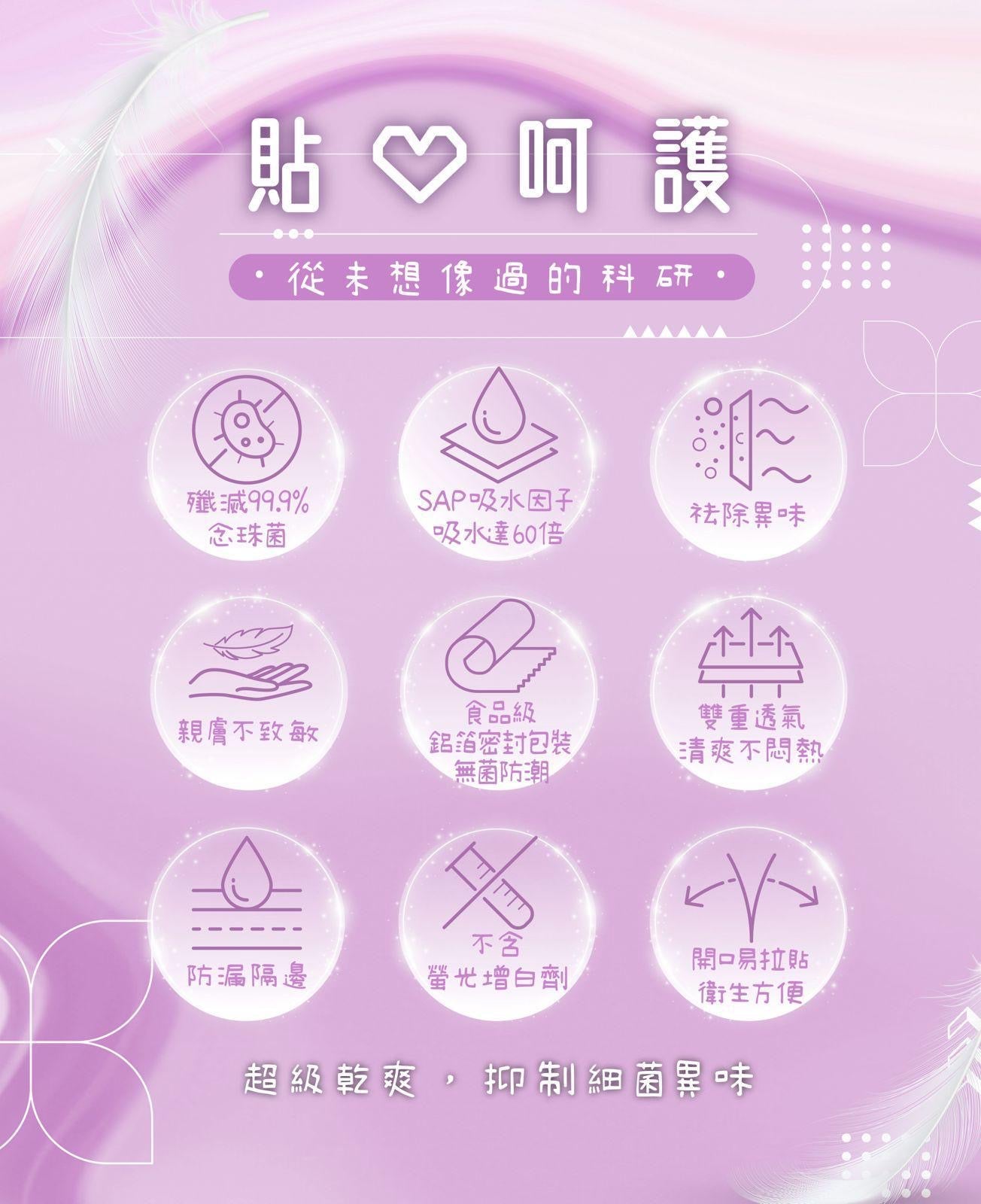 韓國 LadiM 遠紅外線石墨烯抑菌衞生棉 (一套三盒)【KX170】