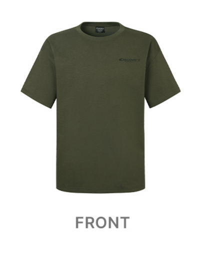 韓國 Discovery Fresh Event Washing Outdoor Scene Back Graphic Short Sleeve T-Shirt【DY038】