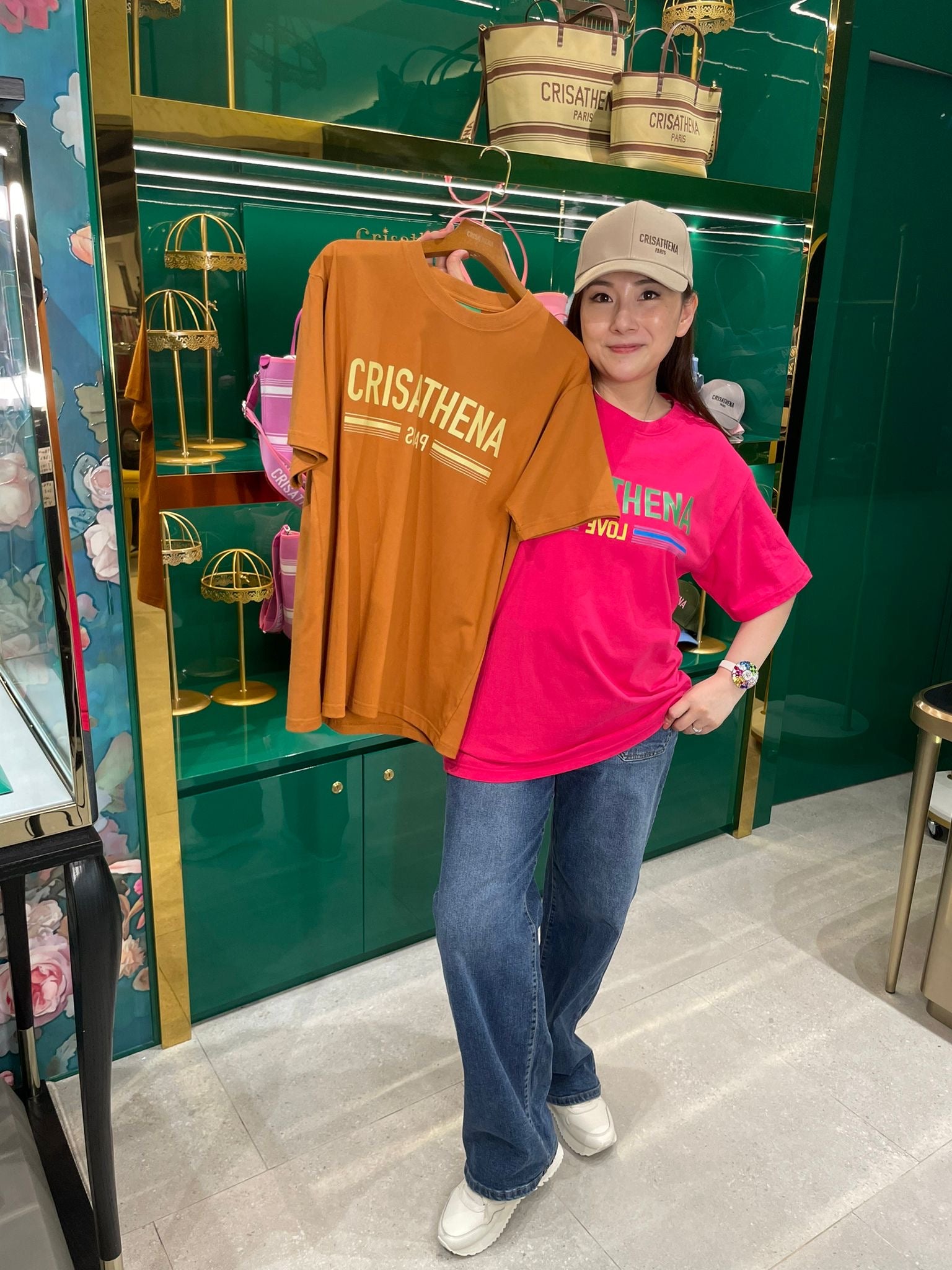 Crisathena Pairs T-shirt【SM275】