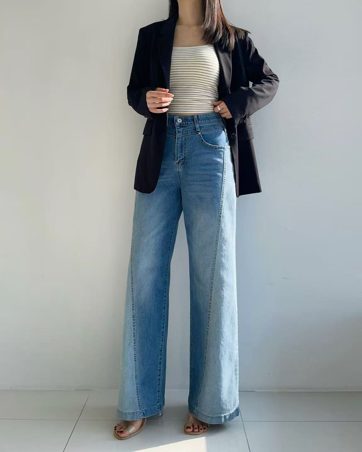 韓國 HowLuk 牛仔褲 (春季款)【H6004】