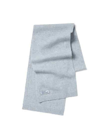 韓國 Mardi Mercredi Wool Muffler Square Logo【MM217】