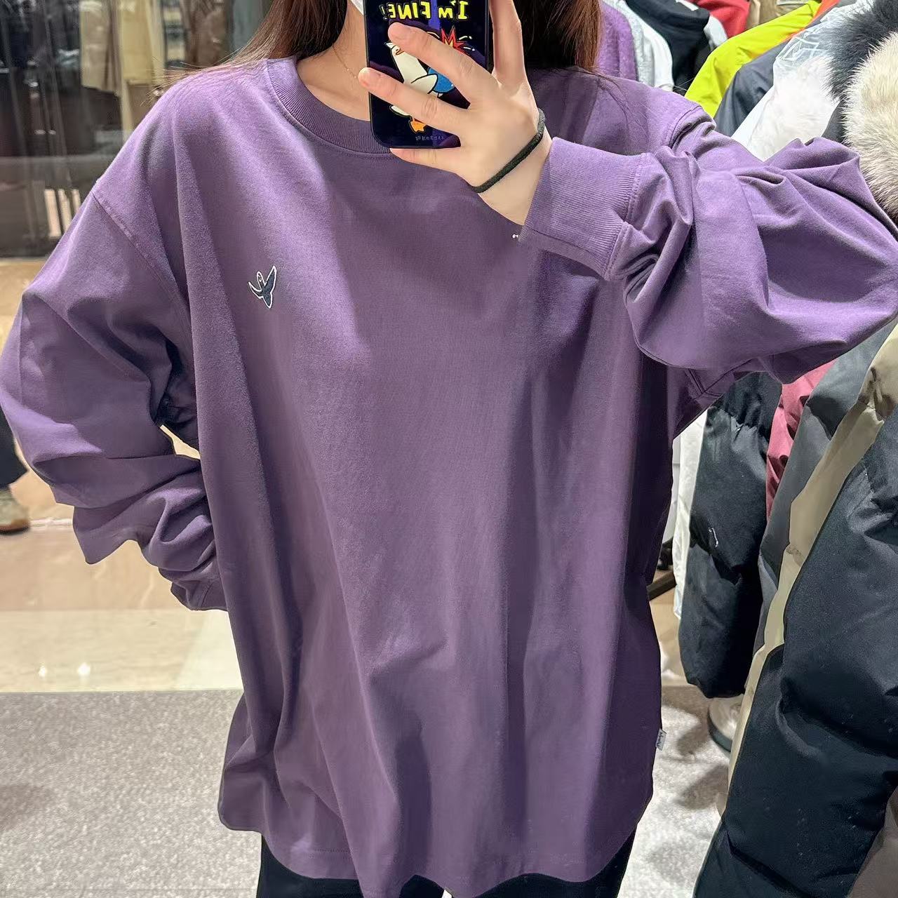 韓國 Mark Gonzales Angel Wappen Long Sleeve T-Shirt【MG222】