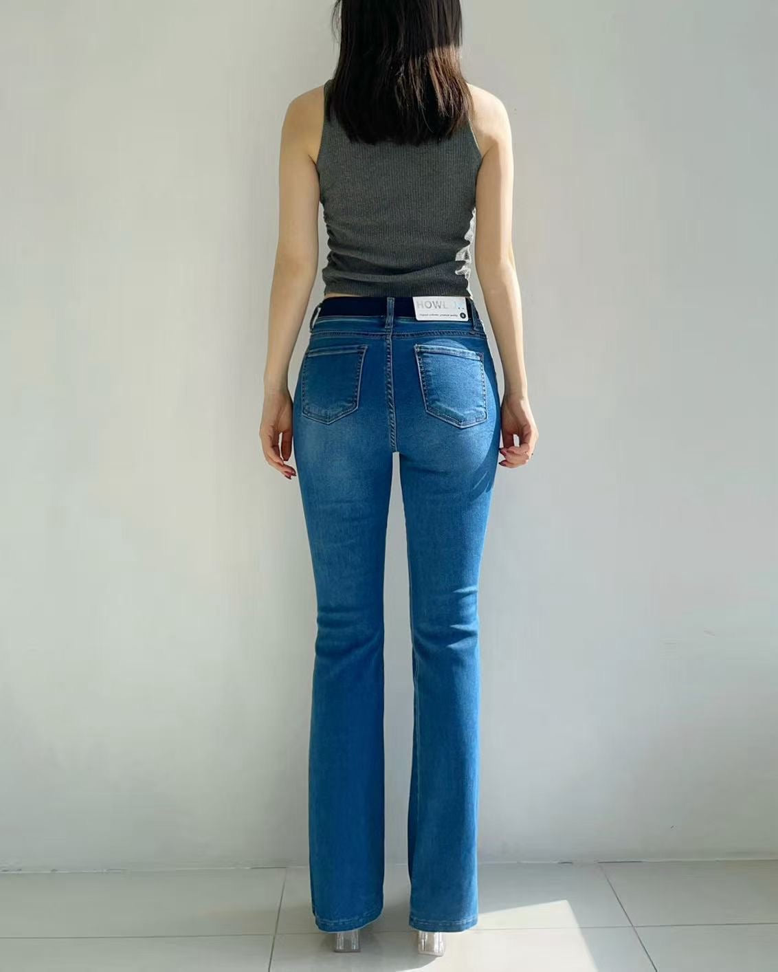 韓國 HowLuk 牛仔褲 (春季款)【H6095】