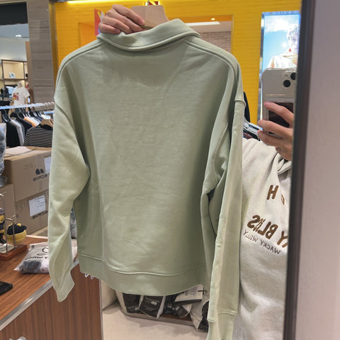 韓國 Wacky Willy Women's Lettering Karahaf Zip-Up【WW019】