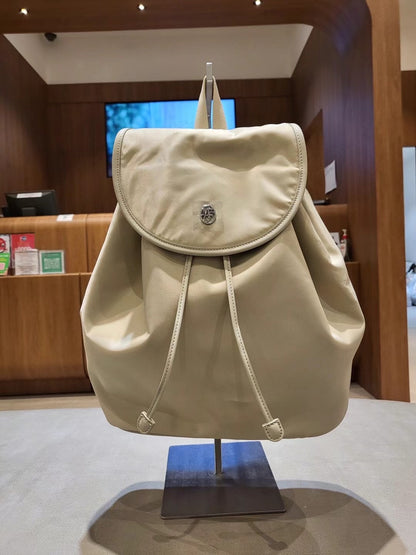 韓國 Marithe Francois Girbaud CIRCLE LOGO BUCKET BACKPACK【MF576】
