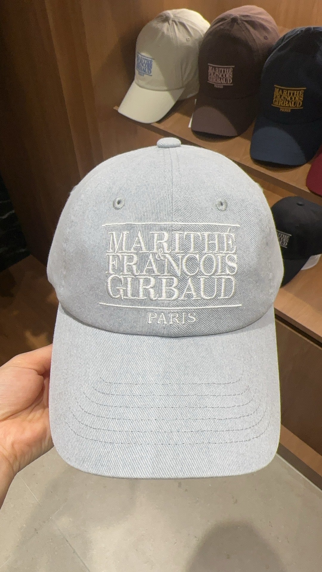 韓國 Marithe Francois Girbaud CLASSIC LOGO CAP【MF422】