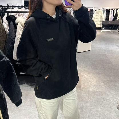 韓國 National Geographic Calf Small Logo Hoodie【NG170】