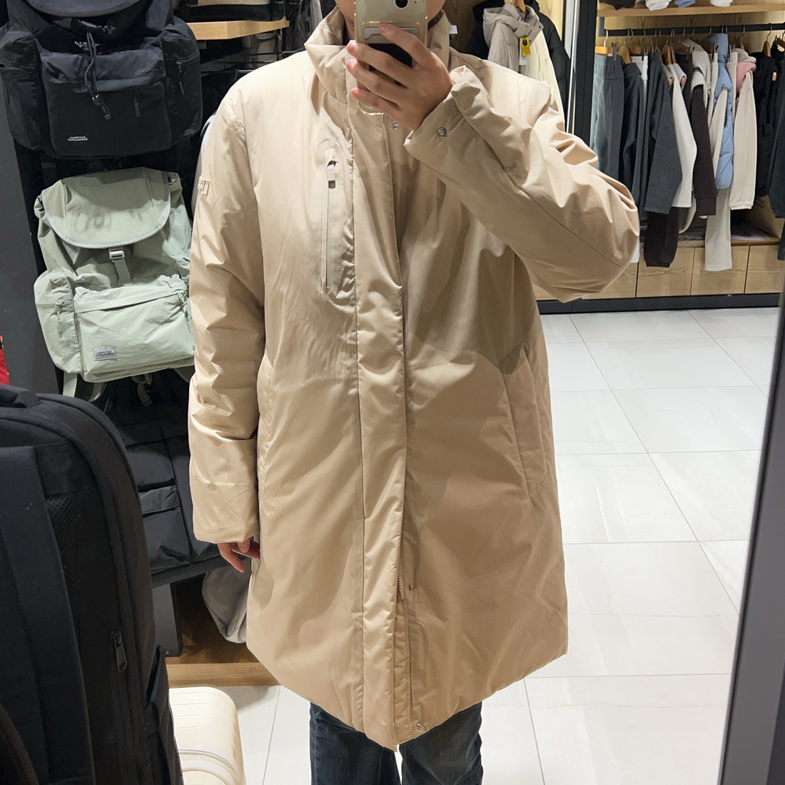 韓國 National Geographic Urban Nosasi Coat-Type Goose Long Down (鵝絨)【NG269】