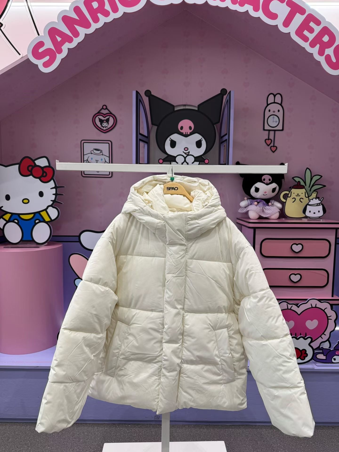 韓國 SPAO Basic Hooded Puffer【SP289】