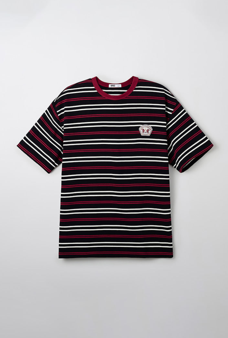 韓國 SPAO Striped Short Sleeve T-Shirt【SP176】