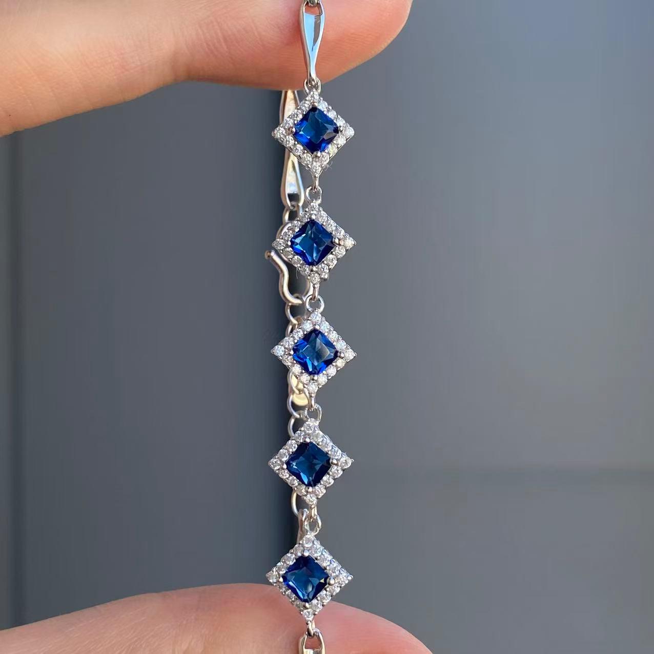 日本直送 藍寶石手鍊【JS365】