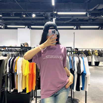 韓國 National Geographic Unisex Gray Perrot BIG LOGO H/T-shirt凉感面料速干款【NG650】