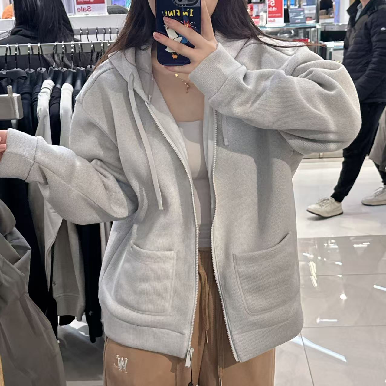 韓國 Snowpeak Women's Knit Hooded Zip-Up【SN064】