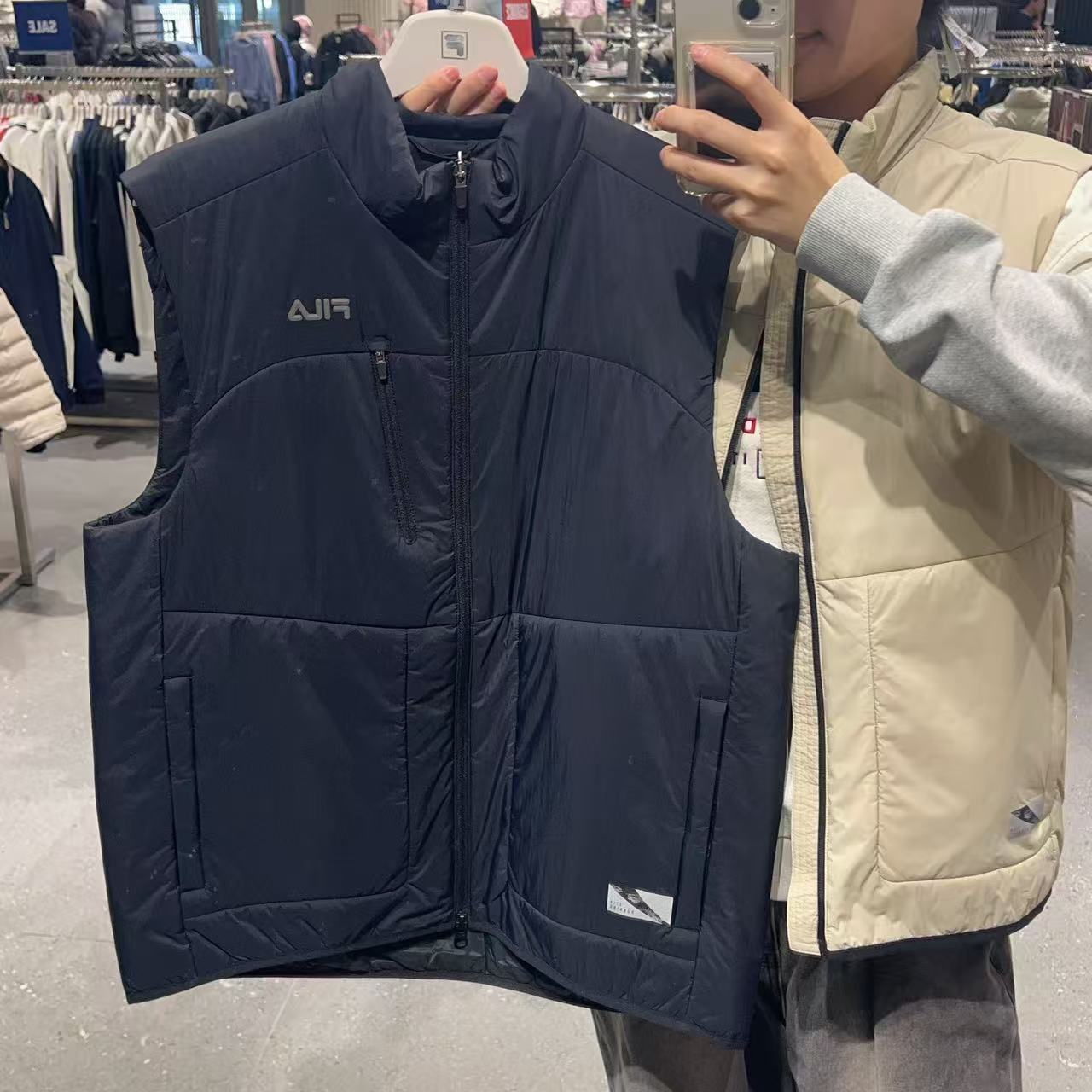 韓國 FILA Running Lightweight Padded Vest【FA014】