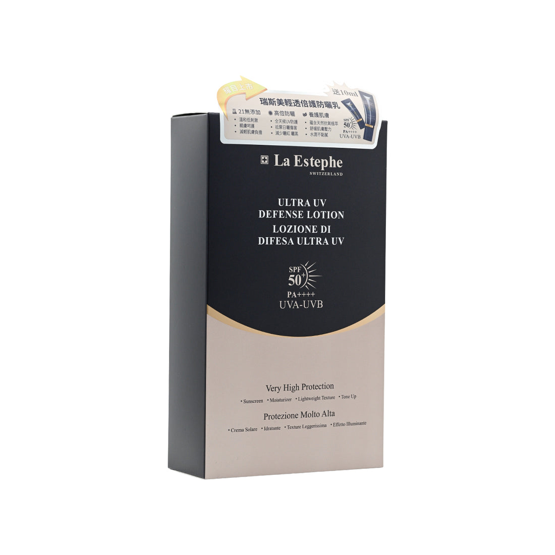 La Estephe SPF50+ 輕透倍護防曬乳 50ml+10ml【SM037】