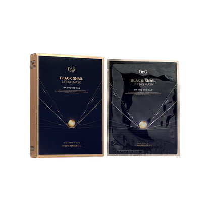【贈品】Dr.G 黑蝸牛緊緻拉提面膜 5片
