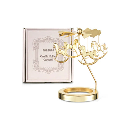 Cocod'Or 旋轉蠟燭台 1個 + 蠟燭(純棉) 130g【SM791】
