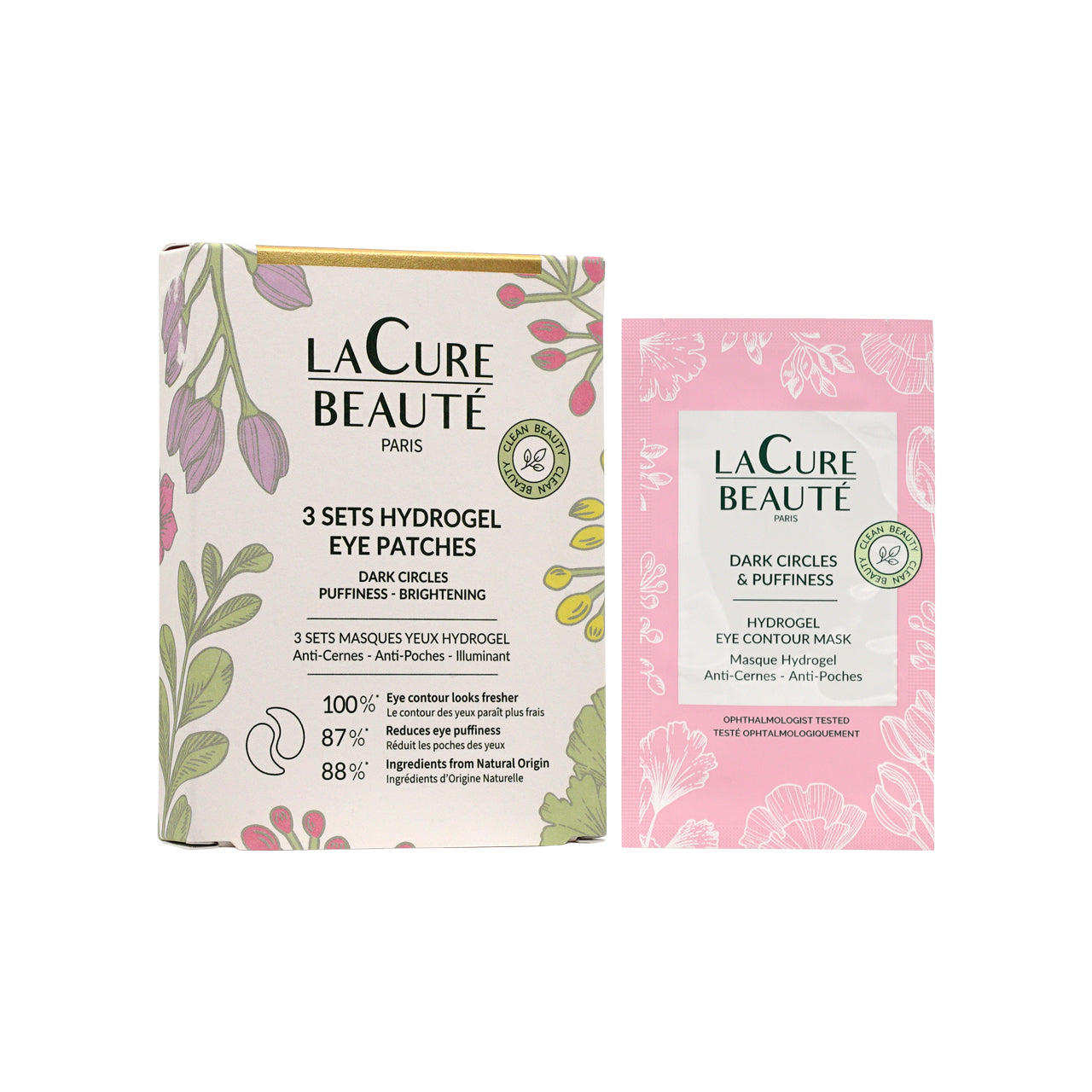 La Cure Beaute 補水凝膠眼膜 3片裝 (一套兩盒)【SM768】