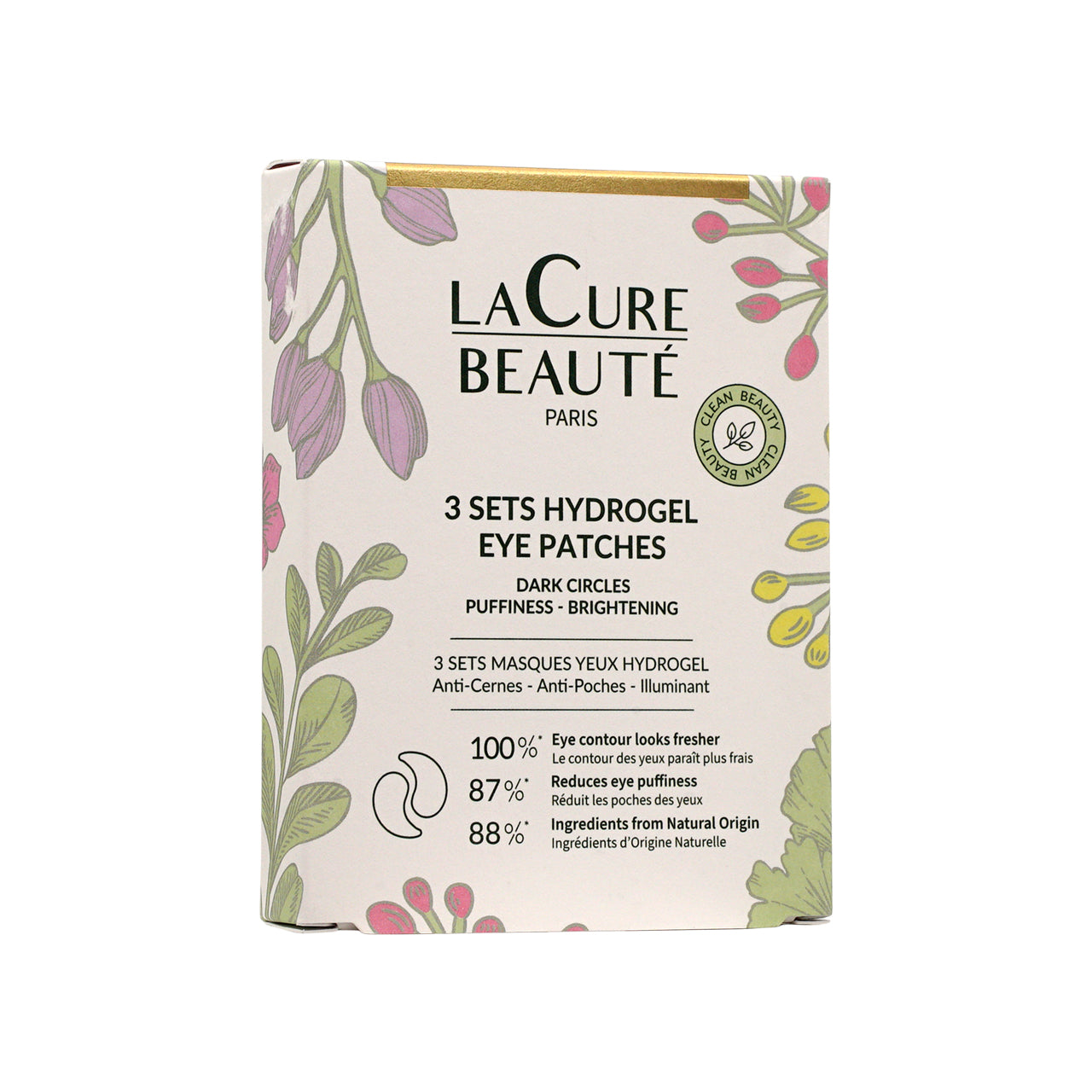 La Cure Beaute 補水凝膠眼膜 3片裝 (一套兩盒)【SM768】