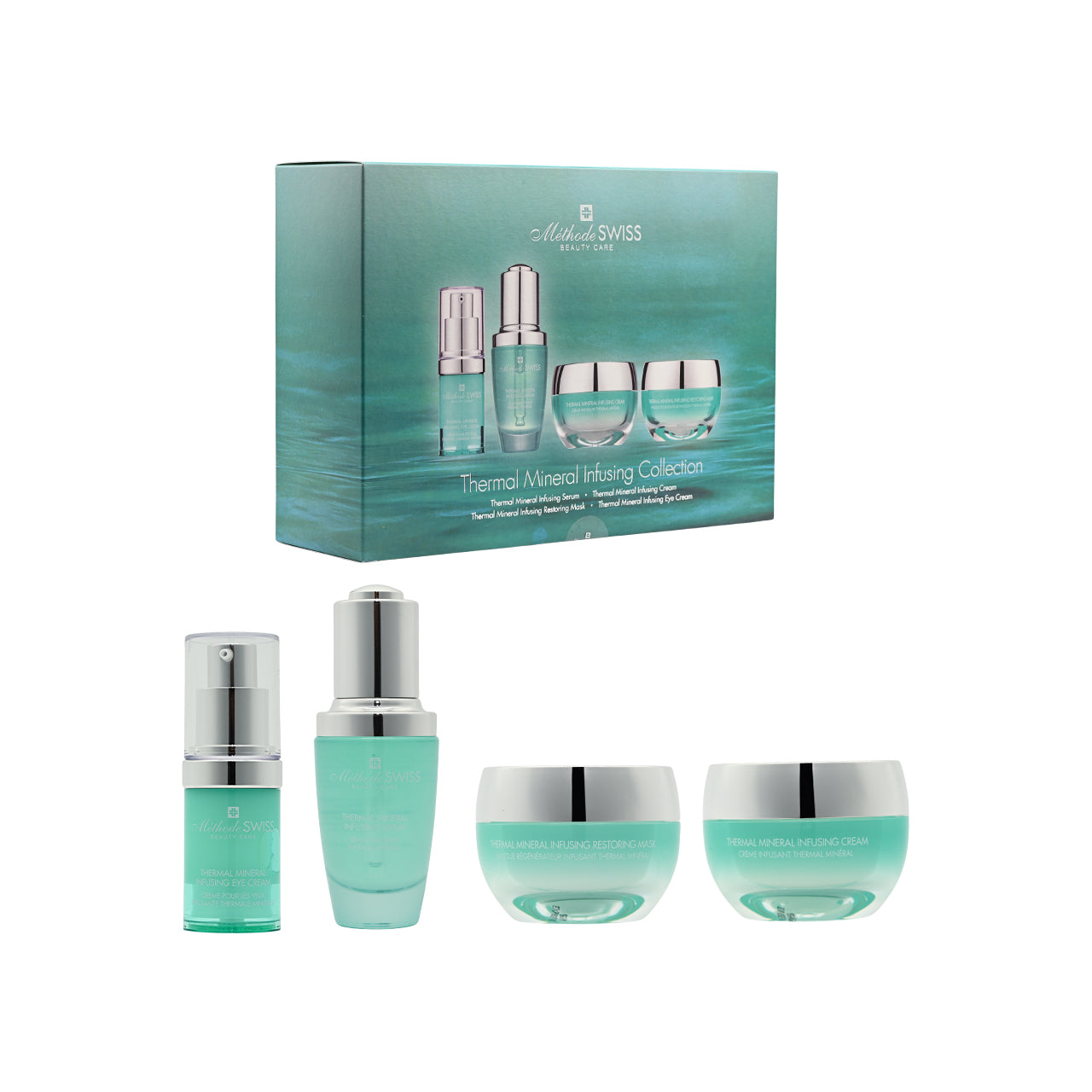 Methode Swiss 溫泉礦物保濕護理套裝 4件裝【SM759】