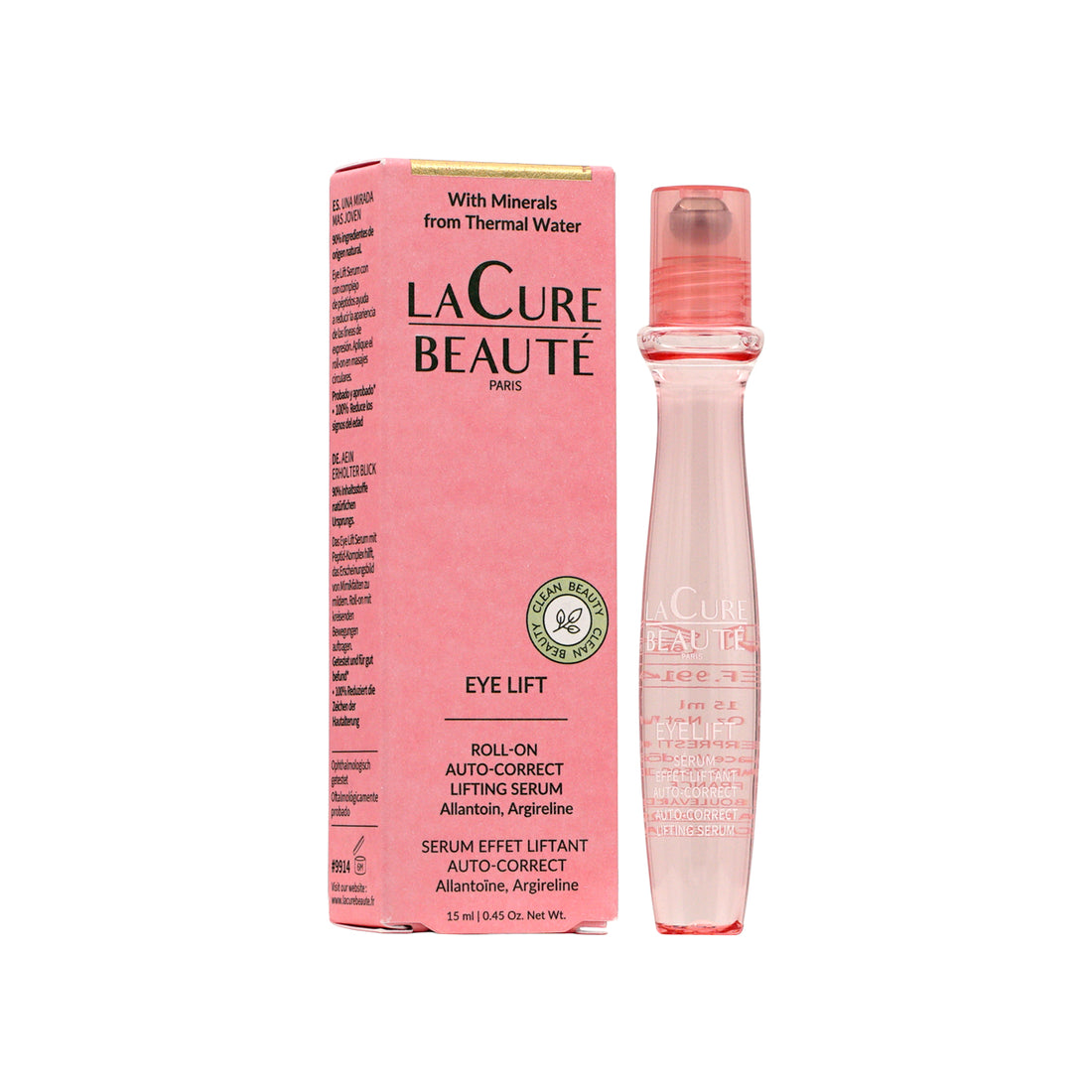 La Cure Beaute 滾珠式提拉眼部精華 15ml (一套兩支)【SM766】