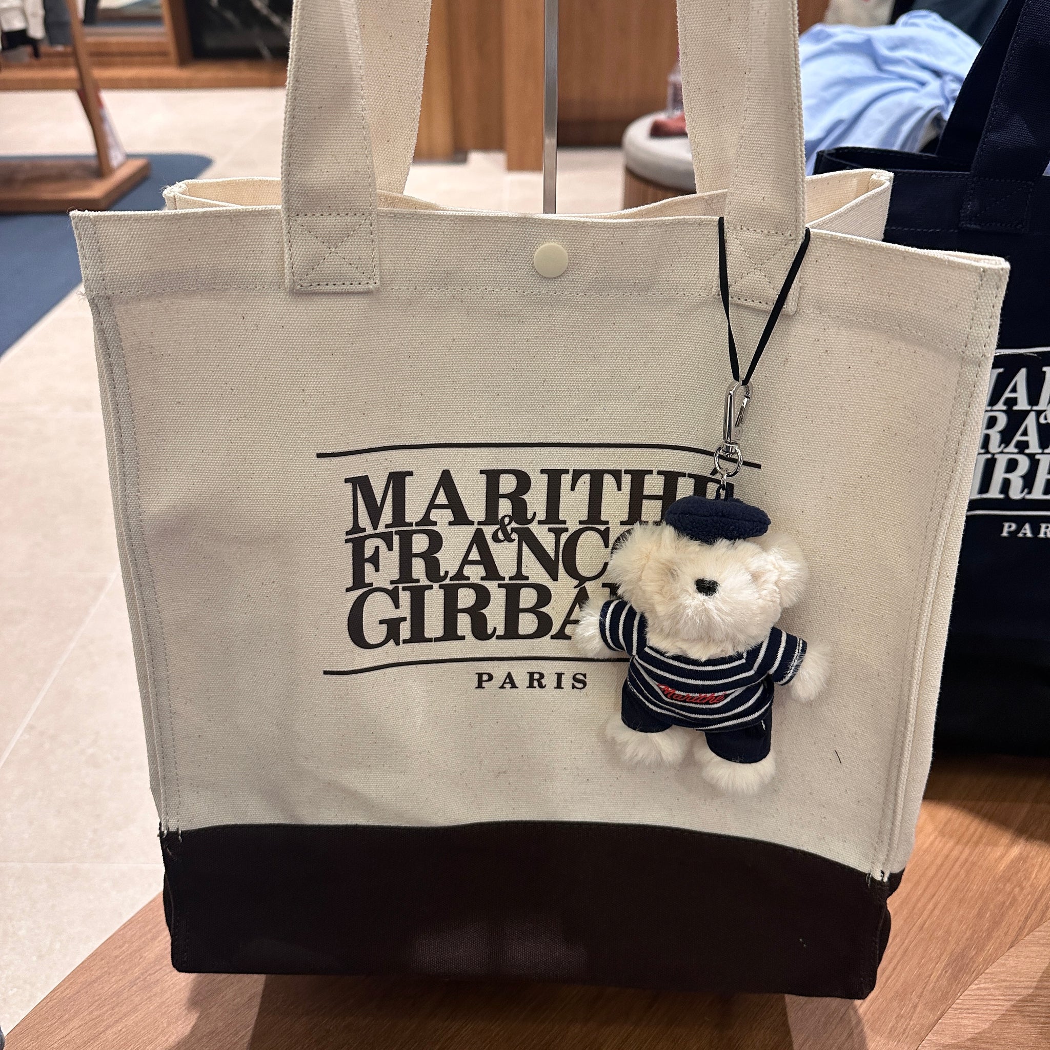 韓國 Marithe Francois Girbaud CLASSIC LOGO BIG SHOPPER BAG【MF150】 - STT Mall HK 靚太網購