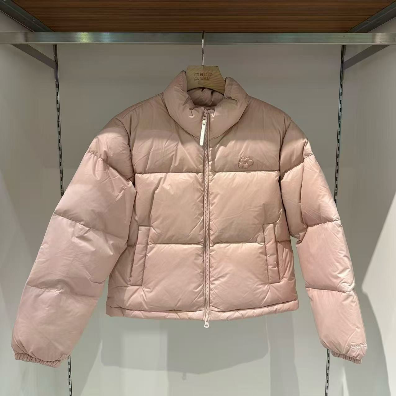 韓國 Wacky Willy Women's Lily Wappen Down Short Puffer【WW097】