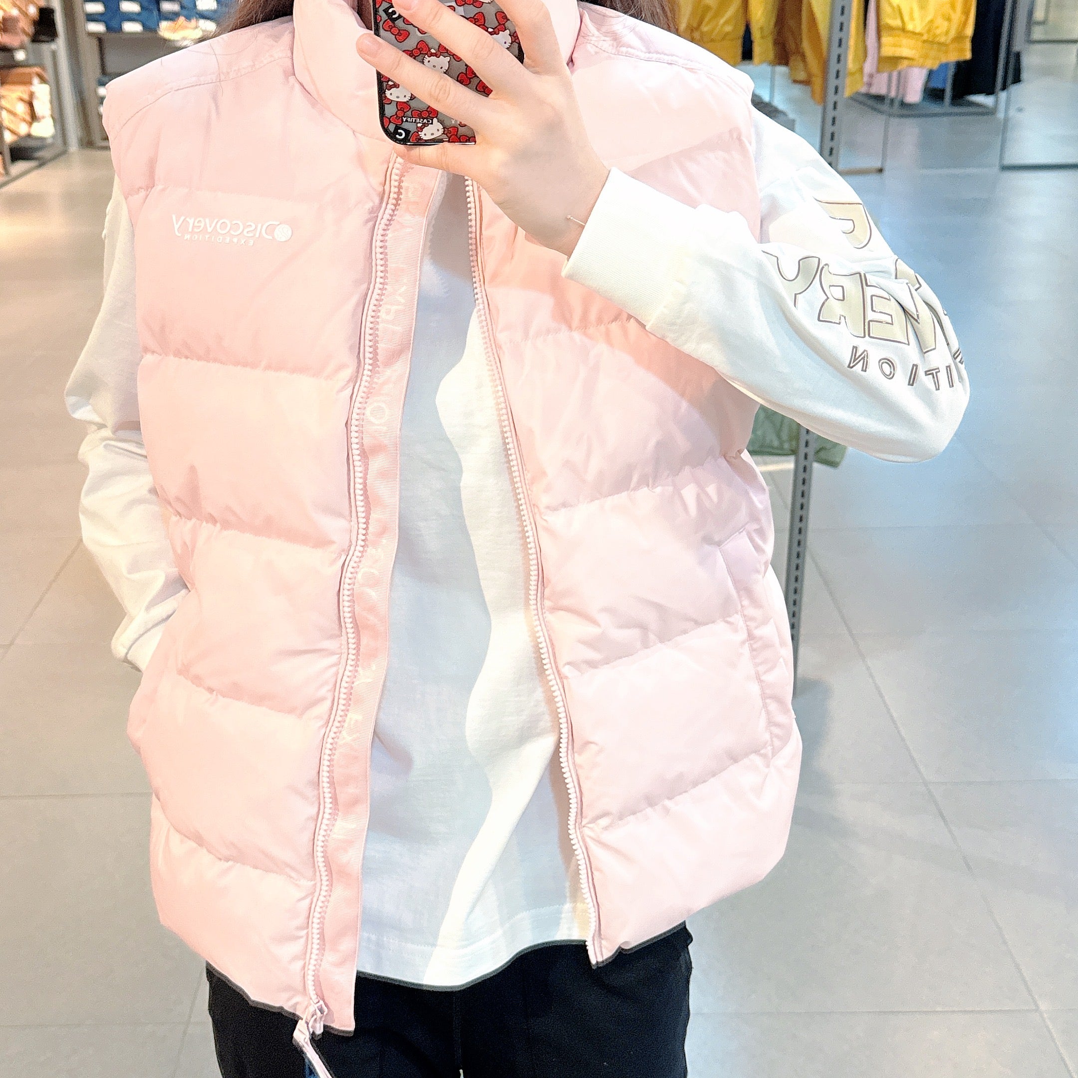 韓國 Discovery Kids High Neck Down Vest (鴨絨)【DY202】