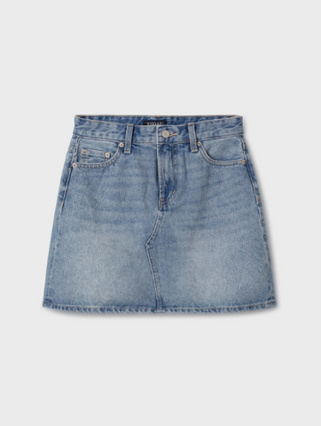 韓國 Who.A.U Short Denim Skirt【WA154】