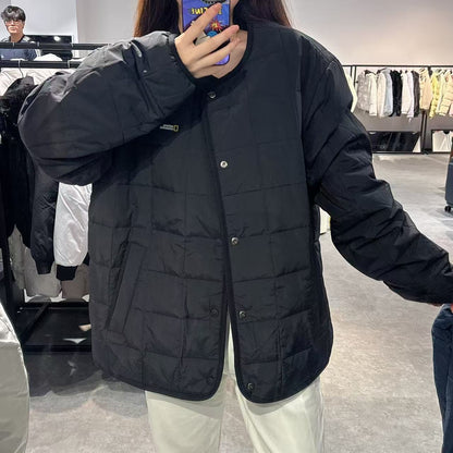 韓國 National Geographic Osukuni Quilted Reversible U-Neck Jacket【NG099】