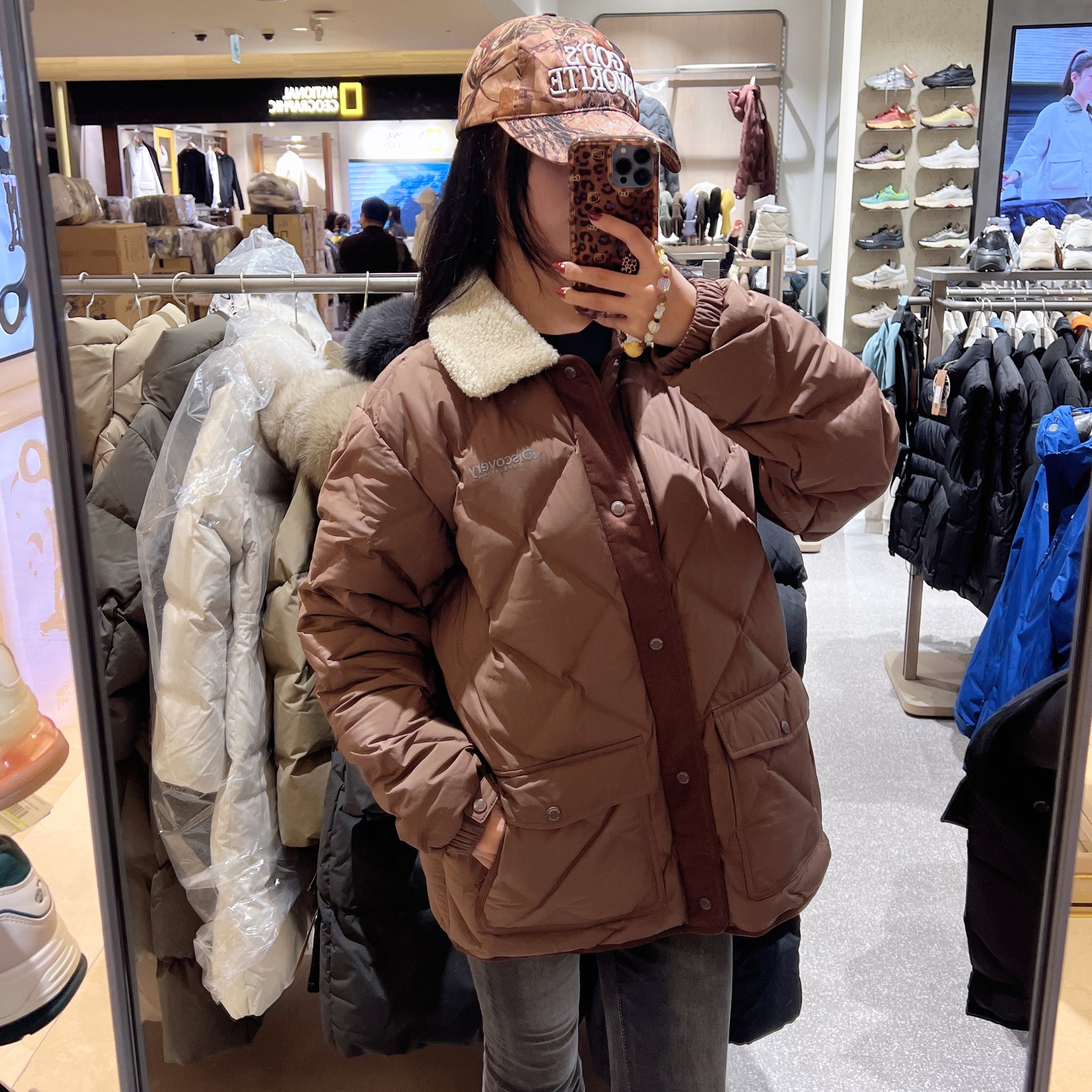 韓國 Discovery Men's Dihas Caraneck Tube Down Mid-Padding【DY065】