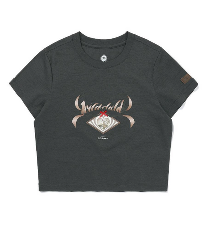 韓國 BBC Ribbon Short Sleeve Round【BC080】