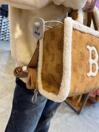 韓國 MLB Classic Monogram Mustang Small Tote Bag  【MB089】 - STT Mall HK 靚太網購