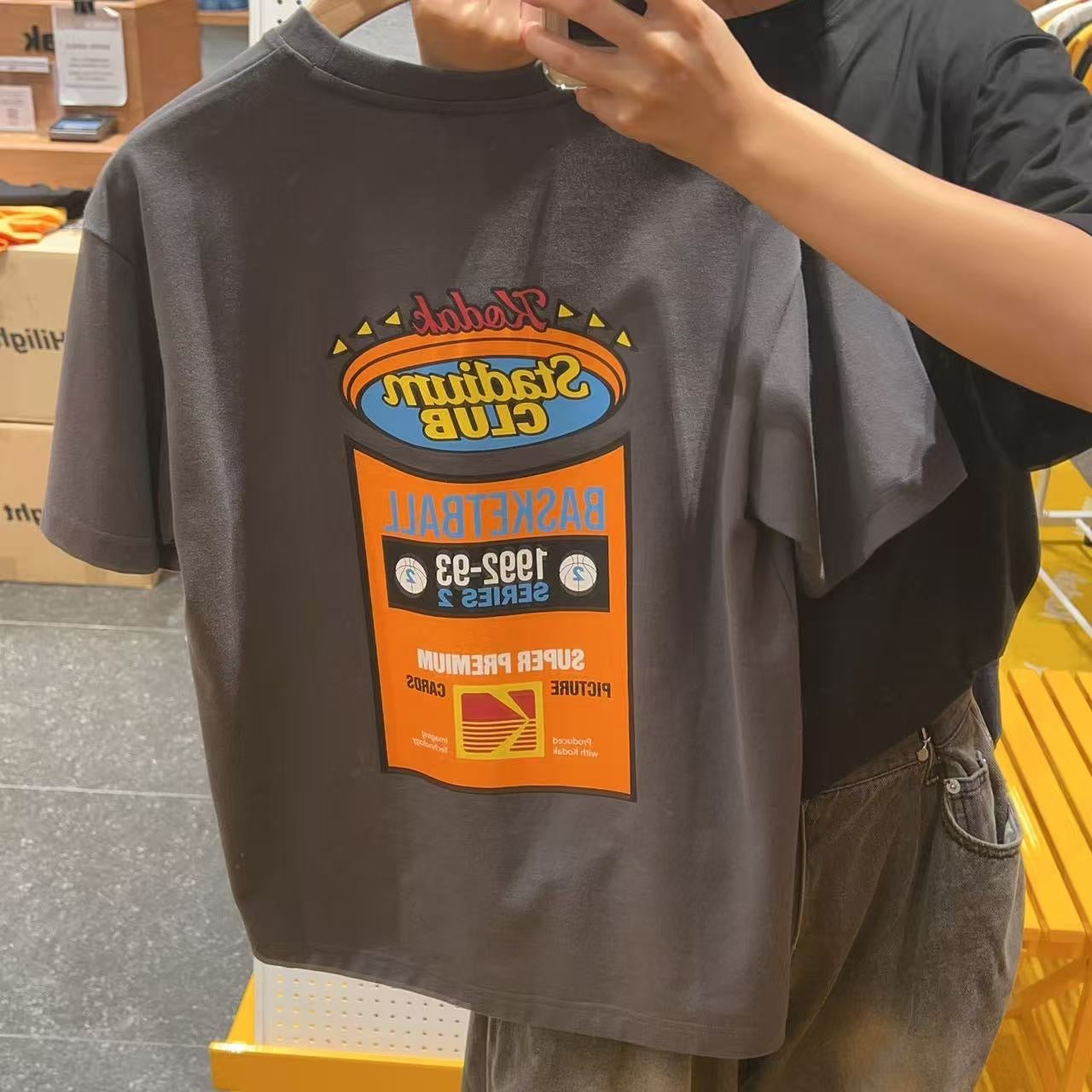 韓國 Kodak Stadium Club Aerocool Short Sleeve T-Shirt【KK002】