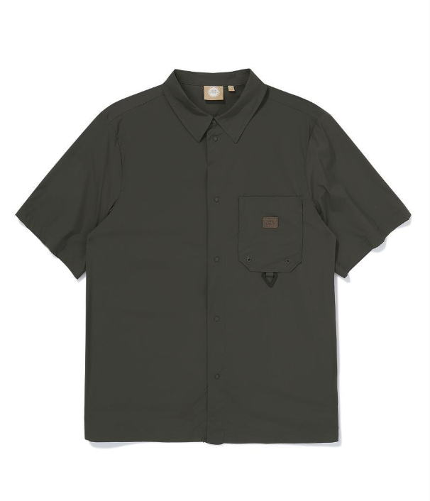 韓國 BBC Simple Short Sleeve Shirt【BC099】