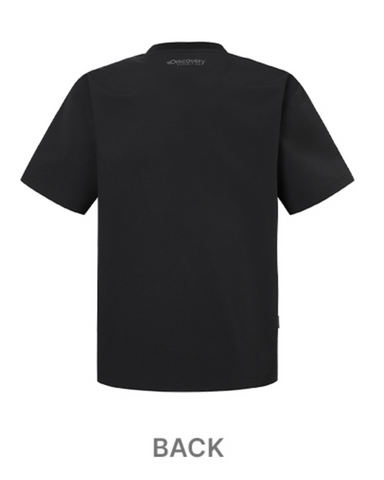 韓國 Discovery Freshvent Woven Men's Chest Pocket Short Sleeve T-Shirt凉爽防晒面料【DY046】