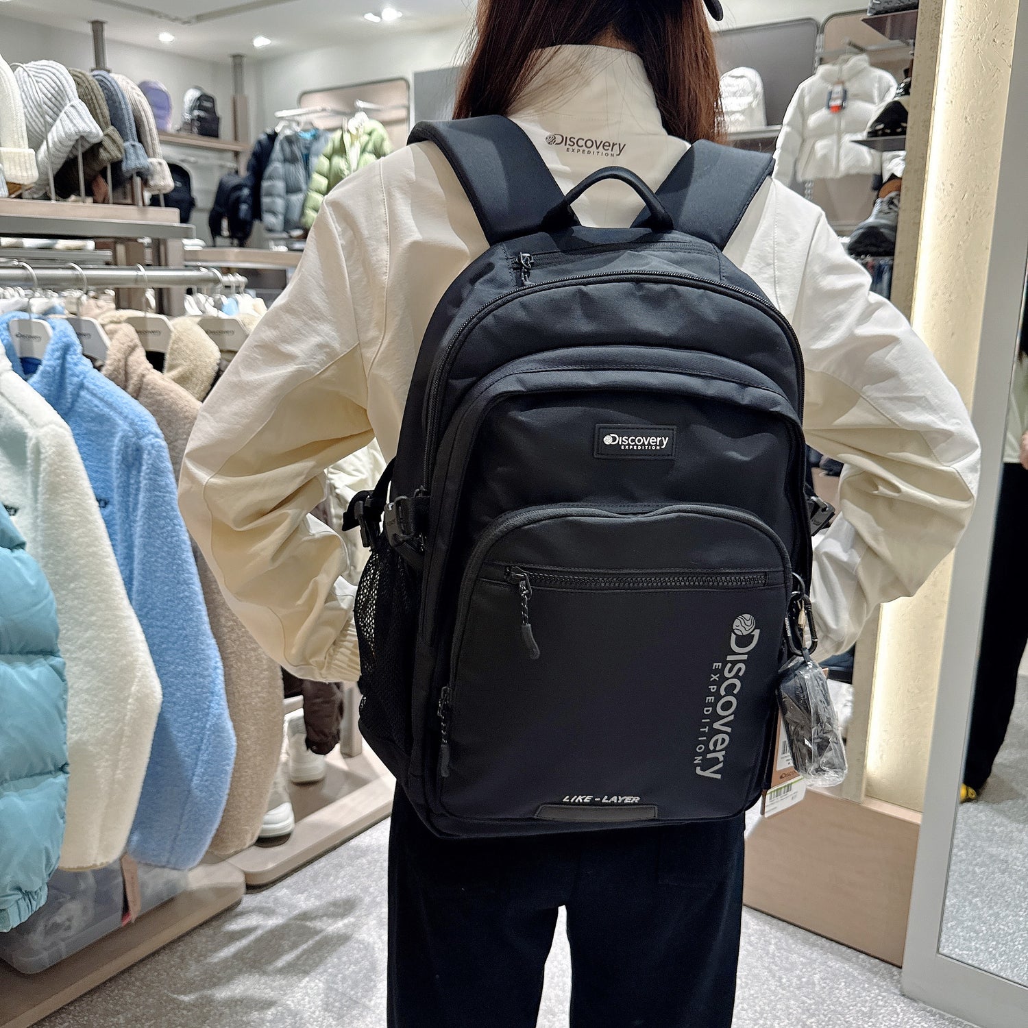 韓國 Discovery Like Air Layer Backpack【DY057】