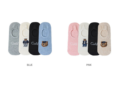 韓國 Who.A.U [4PACK] Steve Fake Socks【WA214】