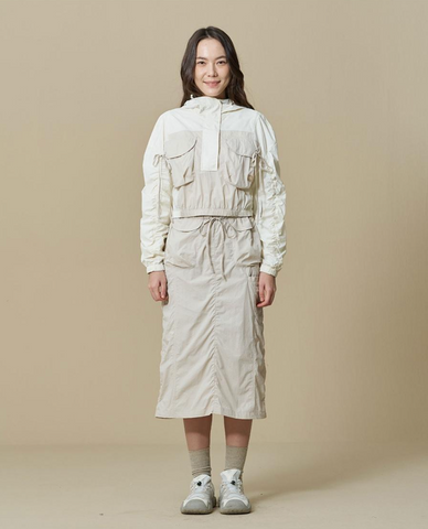 韓國 BBC W Utility Shirring Skirt【BC118】