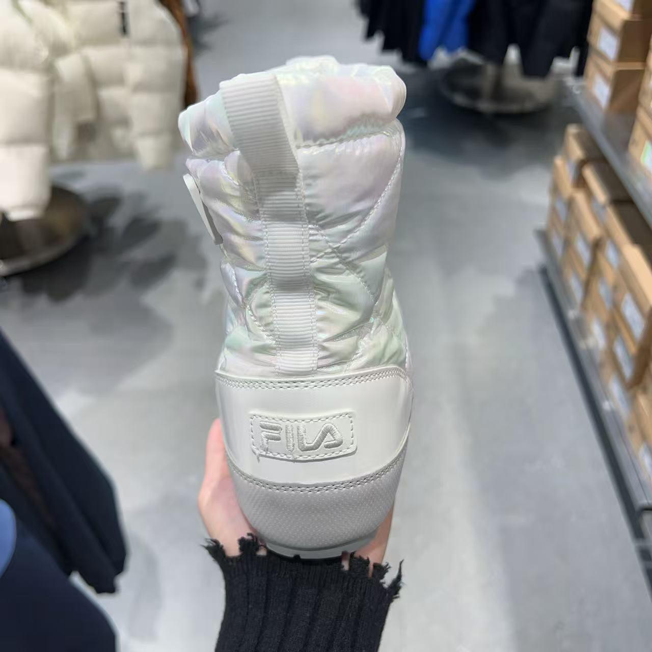 韓國 FILA Kids Mirrorball Boots V2 KD【FA107】