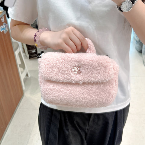 韓國 Wacky Willy Women's Lily Fleece Bag【WW048】