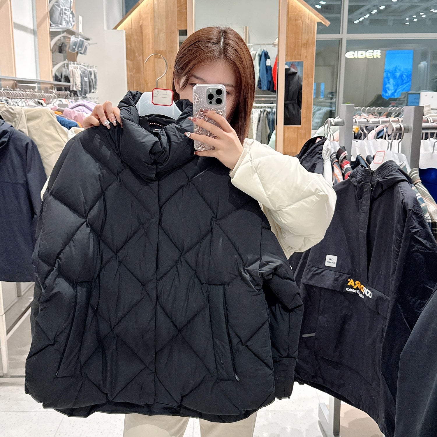 韓國 Eider Big Diamant Puffer Down Jacket【ER165】